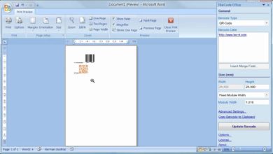 Barcode Add-In for Microsoft Word (All Versions)