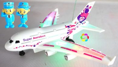 لعبة طائرة الركاب الحقيقية الجديدة بالريموت للاطفال واجمل العاب الطائرات والطيران للبنات والاولاد