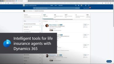 Intelligent tools for life insurance agents with Dynamics 365