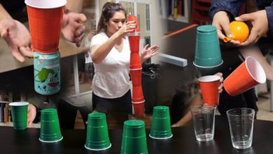 8 Fun & Cheap Party Games with Cups (Minute to Win It Games)[PART 2]