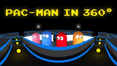 Pac-Man in 360°