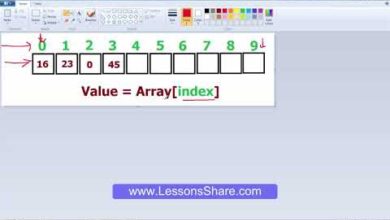 تعلم لغة سي شارب - Arrays 1