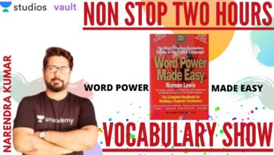 Vocabulary Show( Part 2) for IBPS/SBI/RBI /INSURANCE | Narendra Kumar