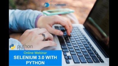 Selenium Python Training | Selenium Training with Python | Techcanvass