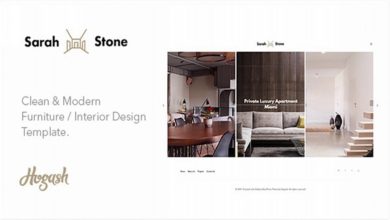SarahStone furniture HTML template | Themeforest Website Templates and Themes