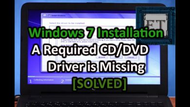 [SOLVED] USB Windows 7 Installation | A Required CD-DVD Drive Device Driver is Missing