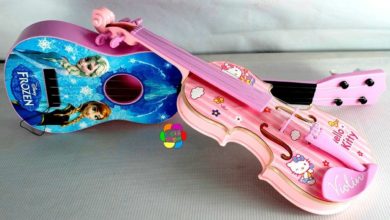 لعبة الكمنجة ووالجيتار الجديدة للاطفال وافضل العاب الموسيقى للبنات والاولاد Violin & Guitar Toy