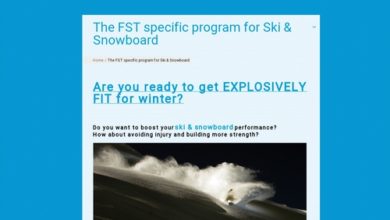 The Functional Sports Training Specific Program For Ski & Snowboard
